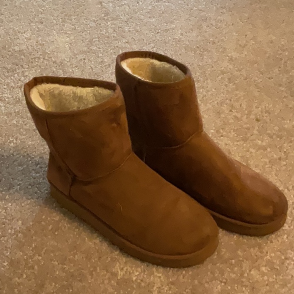 Cozy Brown Ankle Boots